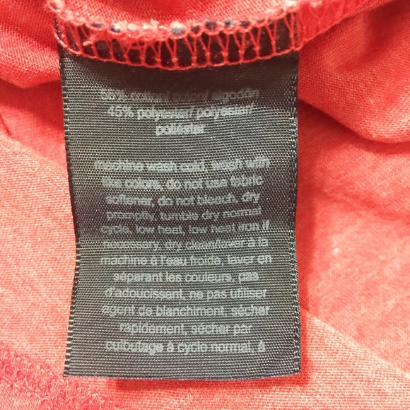 Tommy Hilfiger Red Stripe V Neck Shirt S - Picture 6 of 6